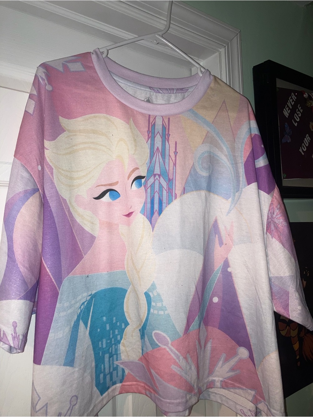 Frozen 3x Crop Top Disney Shirt